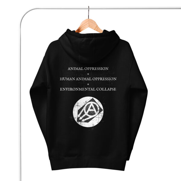 Logo Front & Back Unisex Hoodie - Image 2