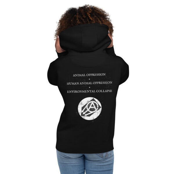 Logo Front & Back Unisex Hoodie - Image 4