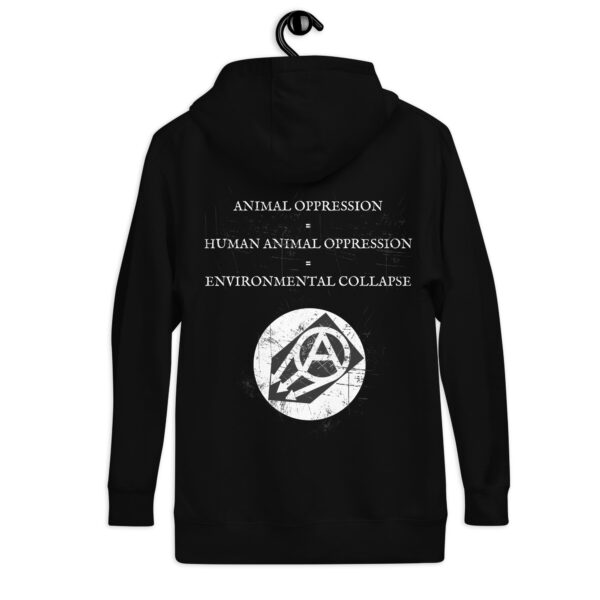 Logo Front & Back Unisex Hoodie - Image 7